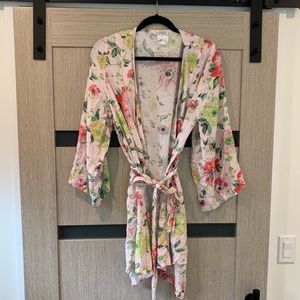 Floral robe